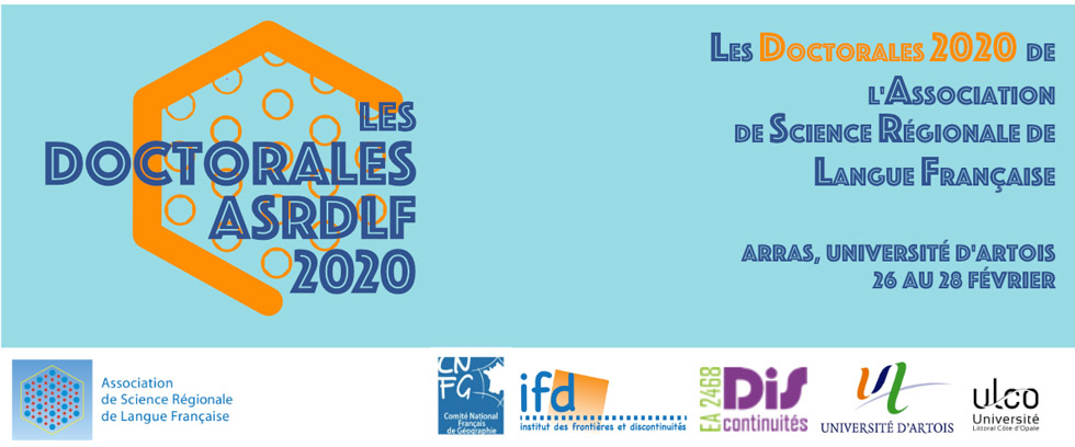 French Speaking Section: Doctoral Student Conference 2020 of ASRDLF