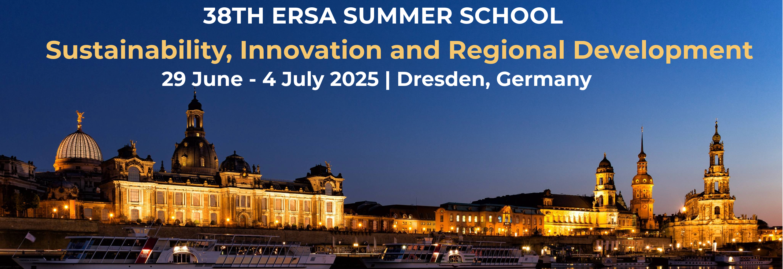 38th ERSA Summer School